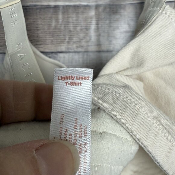 Cacique Lane Bryant Beige Lightly Lined T-Shirt Bra size 46DD - Picture 9 of 9
